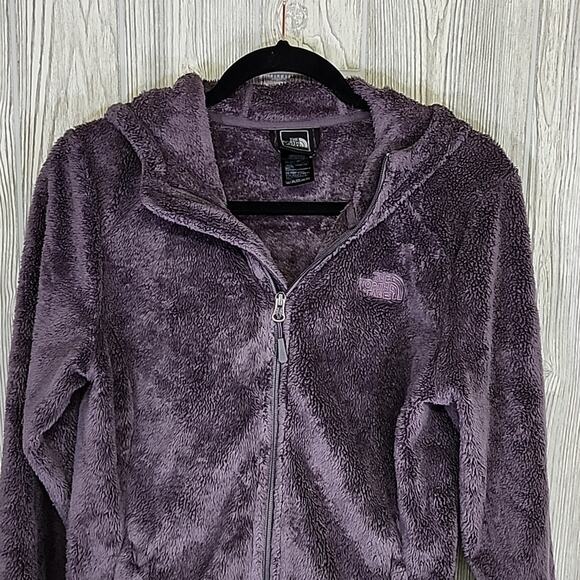 The North Face Fuzzy Hooded Full Zip Jacket Womens Size Small - Picture 2 of 13